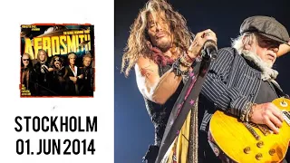 Aerosmith - Full Concert - Stockholm 01/06/2014