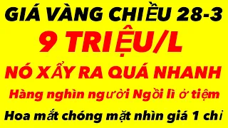 Giá vàng 9999 mới nhất chiều ngày 28-3-2024 - giá vàng hôm nay - giá vàng 9999 mới nhất-giá vàng mới