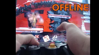 Smash Ultimate Input Lag Demonstration - Offline vs. Good Online vs. Bad Online