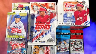 🔥2021 Series 1 Jumbo Baseball Cards Mixer