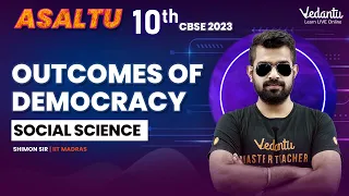 Outcomes of Democracy | Social Science | Class 10 CBSE 2023|Shimon Sir | V Master tamil