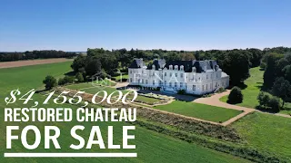 Restored CHATEAU for sale near Angers, France