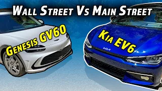 Battle Of The Korean EV Cousins! | 2022 Kia EV6 vs 2022 Genesis GV60