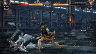 TEKKEN8 - Jun Kazama vs Ling Xiaoyu Beta