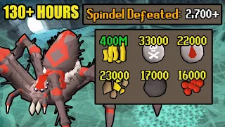 Loot From 130 Hours of Spindel | Every Drop: No Banking (#17) [OSRS]