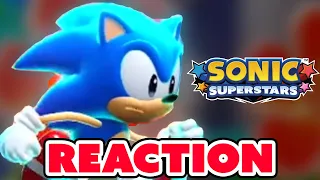 Sonic Superstars REACTION!