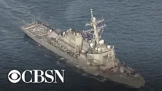 Investigation reveals new details about two 2017 naval ship crashes