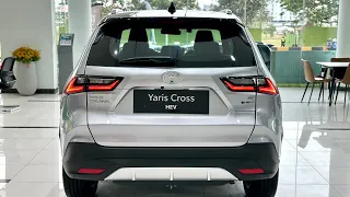 New Toyota Yaris Cross HEV ( 2024 ) - 1.5L Luxury Hybrid SUV | Silver Color