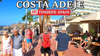TENERIFE - COSTA ADEJE | The Month Starts with Summer Weather ☀️ 4K Walk ● February 2024