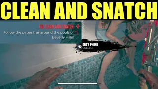 how to complete the clean and snatch mission Dead island 2 Guide (which pool belongs to obis crush)