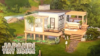 Japandi Tiny House 🤍 | The Sims 4 Speed Build