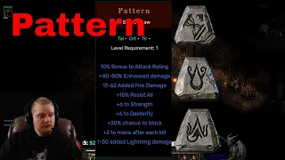 D2R New Rune Words - Pattern (Tal Ort Tir) Ladder Only (Speculation)