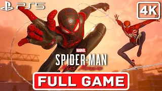 SPIDER-MAN MILES MORALES PS5 Gameplay Walkthrough [4K 60FPS HDR] FULL GAME No Commentary