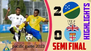 Solomon island 🇸🇧 Vs Fiji 🇫🇯 |Semi Final Highlights.