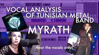 Vocal Coach explains Zaher Zorgati of Myrath! w/vocal tracks!