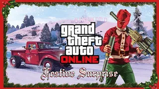 🔴 *NEW* GTA 5 ONLINE FESTIVE SURPRISE DLC NEW YEARS DAY GIFTS & DDOS ATTACKED