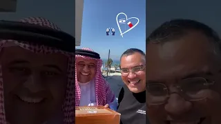 نورت إسرائيل ..صديقي البحريني الذي شرفني بزيارة #أفيخاي_أدرعي