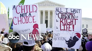 Supreme Court hearing arguments in biggest challenge to Roe v. Wade in decades