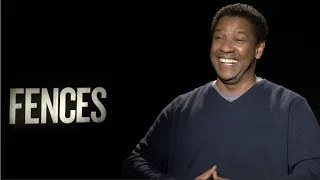 FENCES interview with DENZEL WASHINGTON - Leaves reporter speechless