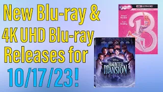 New Blu-ray & 4K UHD Blu-ray Releases for October 17th, 2023!