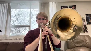 Bordogni - No. 2 - Contrabass Trombone Etude