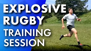 Explosive Rugby Speed & Agility Training [ Axe Rugby ]