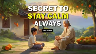 SECRET TO STAY CALM ALWAYS | A Zen Master's Wisdom for Calm Amidst Chaos | Motivational Story |