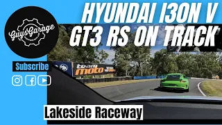 i30n V GT3RS on Track | Lakeside Qld