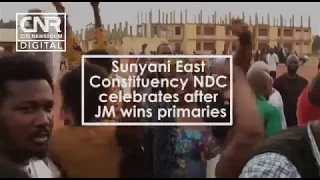 Sunyani East NDC celebrates John Mahama's emphatic win