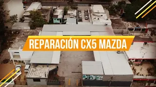 CX5 MAZDA | RESTAURACION DESPUES DE CHOQUE FRONTAL | AVILA TALLER DE LAMINADO Y PINTURA