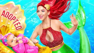 From Nerd to Popular Mermaid! How to become Little Mermaid!