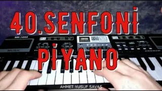 Mozart 40. Senfoni - Piyano | Ahmet Yusuf Savaş