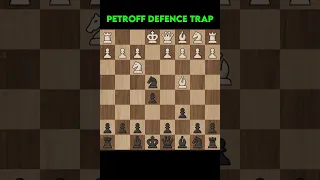 Petroff Defence Trap | Chess ♟️ Tactics |