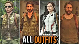 The Last of Us 2 Remastered - All 69 Skins & Outfits Showcase | 100% Completion [4K 60ᶠᵖˢ ✔]