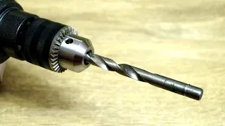 How to sharpen a drill | Bright Idea With a Drill !