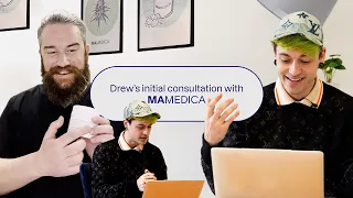 What happens during an initial consultation for medical cannabis? | Drew becomes a MAMEDICA patient