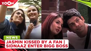 Jasmin Bhasin publicly kissed by a fan | Sidnaaz enter Bigg Boss OTT
