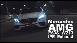 Mercedes AMG E63S W213 iPE Exhaust System