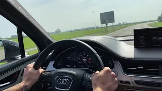 Audi SQ7 V8T 435hp 900nm Acceleration