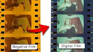 How to Develop Color Negative Film in Photoshop - Develop a Negative Film at Home | Photoshop