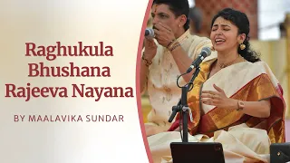 Raghukula Bhushana Rajeeva Nayana | Sai Bhajan | @MaalavikaSundar  | Sai Kulwant Hall