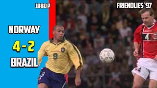 Norway vs Brazil 4 - 2 Highlight And All Goals Friendly Match 1997