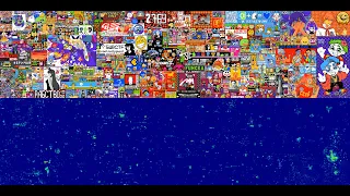 VK Pixel Battle 2023 timelapse + heatmap