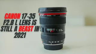 Why the Canon EF 17-35mm f/2.8 L lens is still a BEAST in 2024| Canon C200