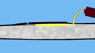 HOW TO repair windsurfing board (soft deck) (kvv515kvv)