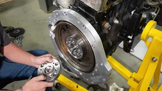 OM60X Conversion Series: Manual Transmission Adapter Installation