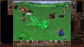 HoMM3: HotA - Dungeon & Neutral vs. Necropolis & Neutral (Clover Field)