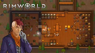 Дед Виталий и пострел Колония RimWorld 1.4 Biotech #8