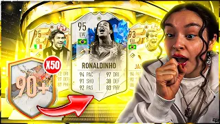 WOW! 🤩 TOP 5 ICON GEZOGEN 😍 50x PRIME/TOTY/FUT BIRTHDAY ICON PACKS 🧪 | FIFA 23