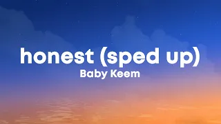 Baby Keem - Honest (sped up//tiktok remix) (Lyrics)